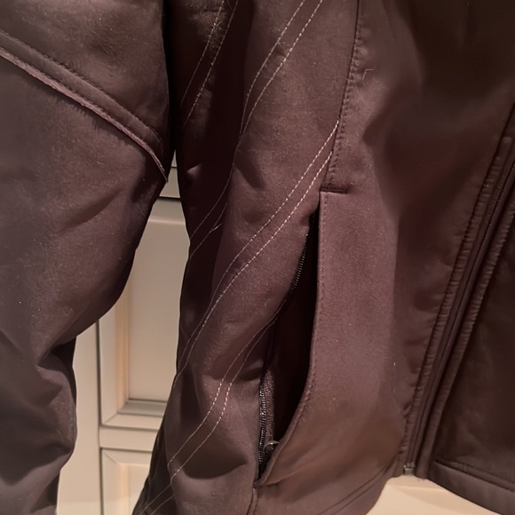 Columbia Womens Brown Jacket w Zipper / Fleece Lined - Picture 3 of 6